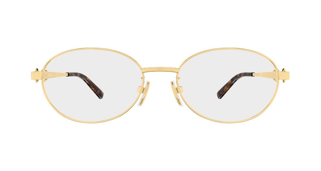 Dioptrijske naočale gucci gg2221ok 001 dorado round/oval/panthos femenino veličina 53mm - Detaljni prikaz