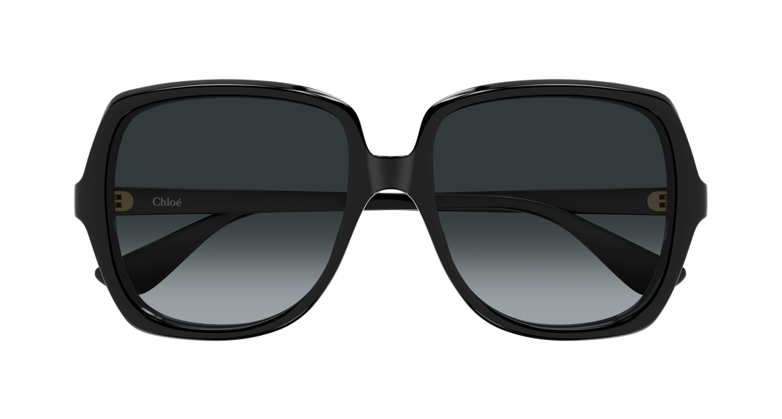 Gafas de sol chloé ch0388s 001 negro rectangular / squared femenino talla 59mm - Vista de detalle