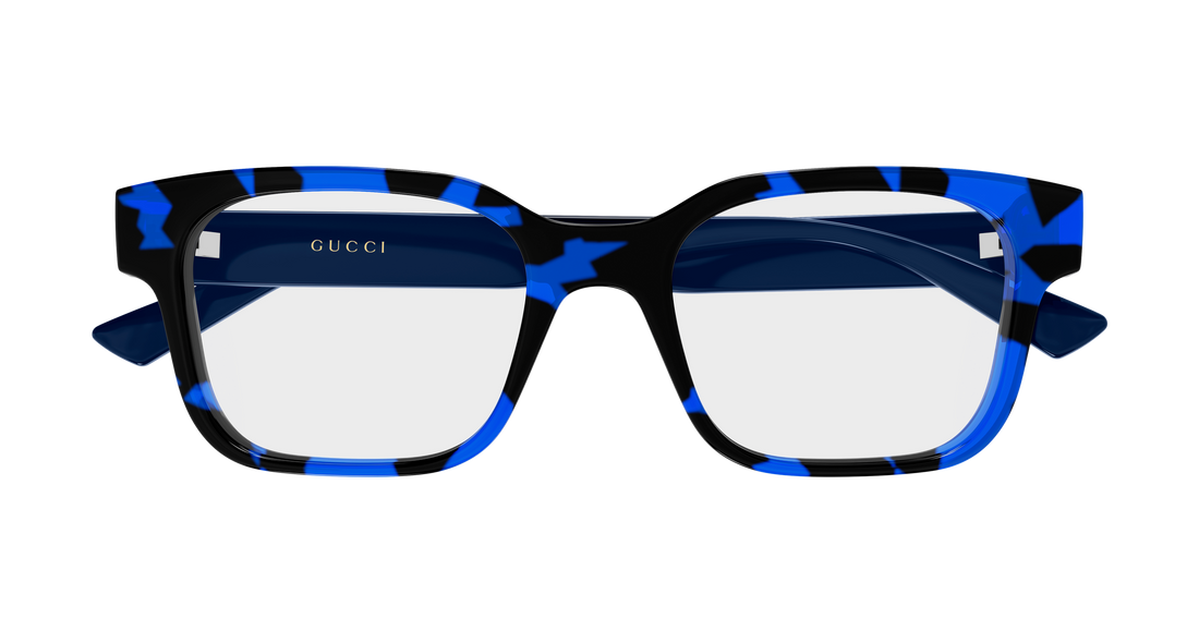 Lunettes de vue gucci gg2087o 008 havana rectangular / squared masculino taille 54mm - Vue détaillée