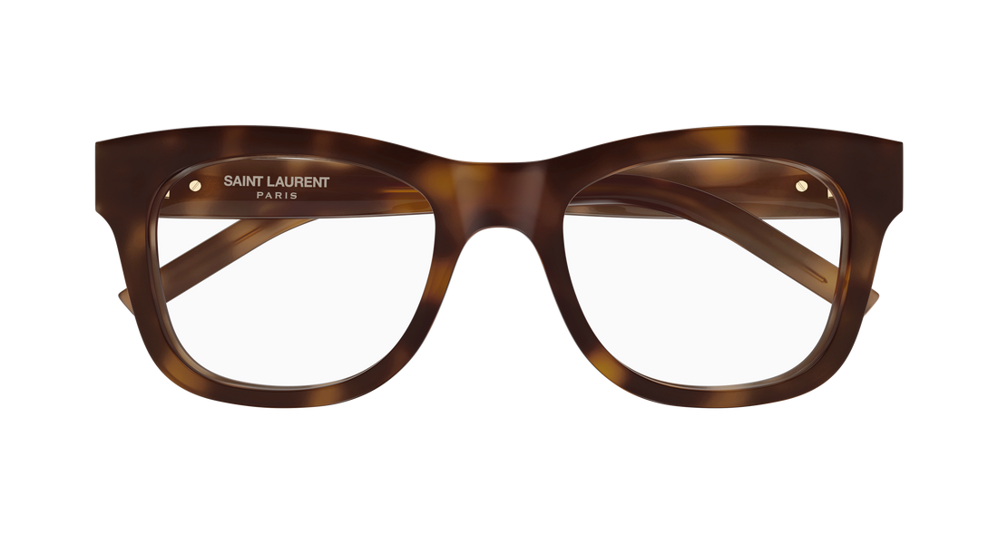 Prescription glasses saint laurent sl m159 003 havana cat eye femenino size 52mm - Detailed view