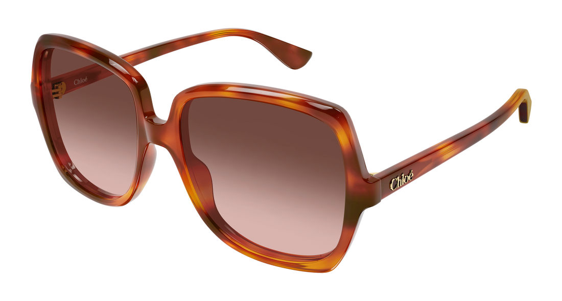 Gafas de sol chloé ch0388s 002 havana rectangular / squared femenino talla 59mm - Vista principal