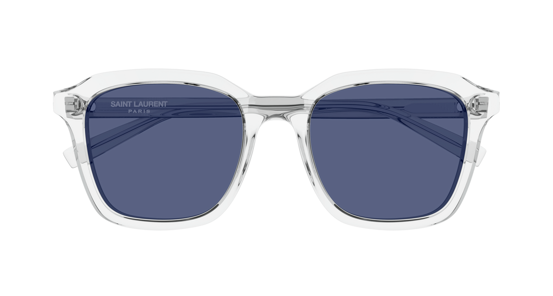 Sunglasses saint laurent sl 457 010 transparente rectangular / squared unisex size 49mm - Detailed view