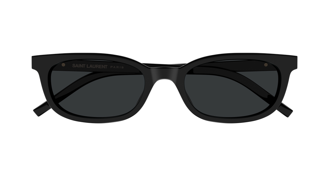 Óculos de sol saint laurent sl m160 001 negro cat eye femenino tamanho 53mm - Vista de detalhe