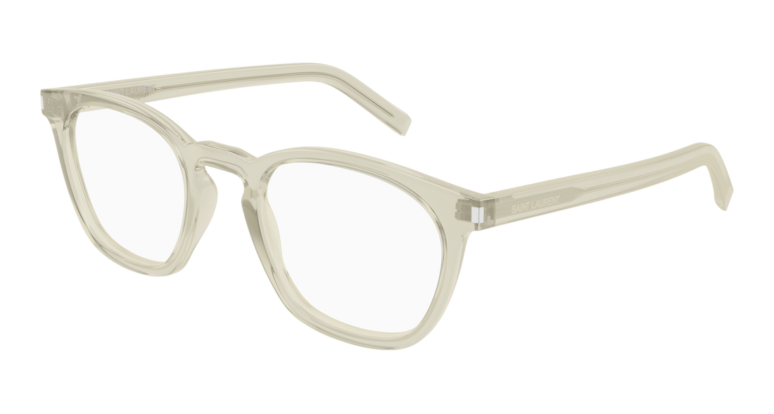 Lunettes de vue saint laurent sl 28 opt 016 verde round/oval/panthos masculino taille 50mm - Vue principale