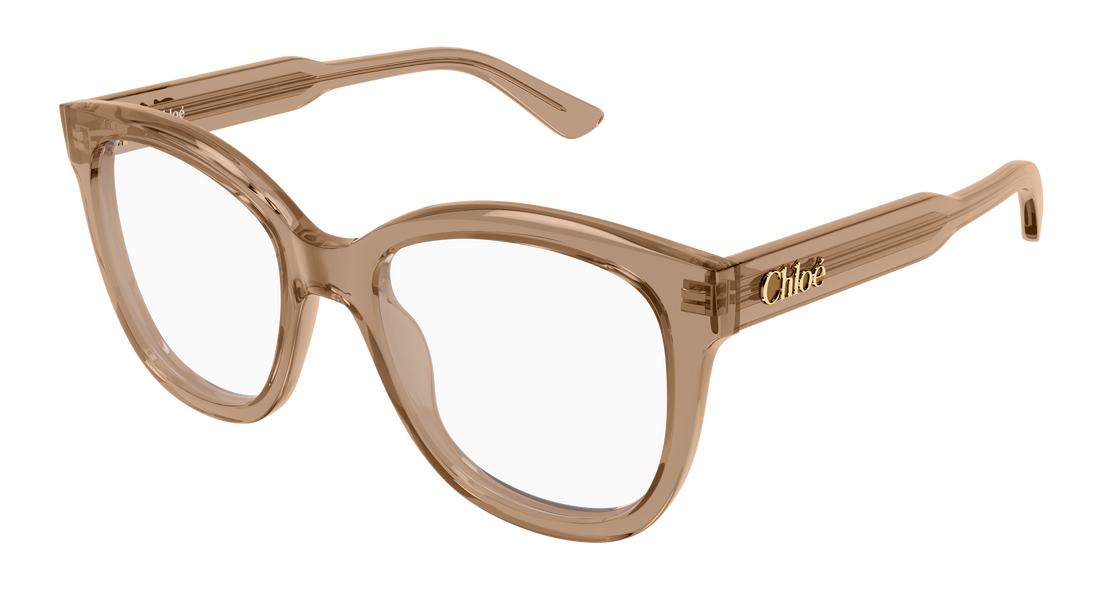 Briller chloé ch0378o 005 marron rectangular / squared femenino størrelse 54mm - Hovedvisning