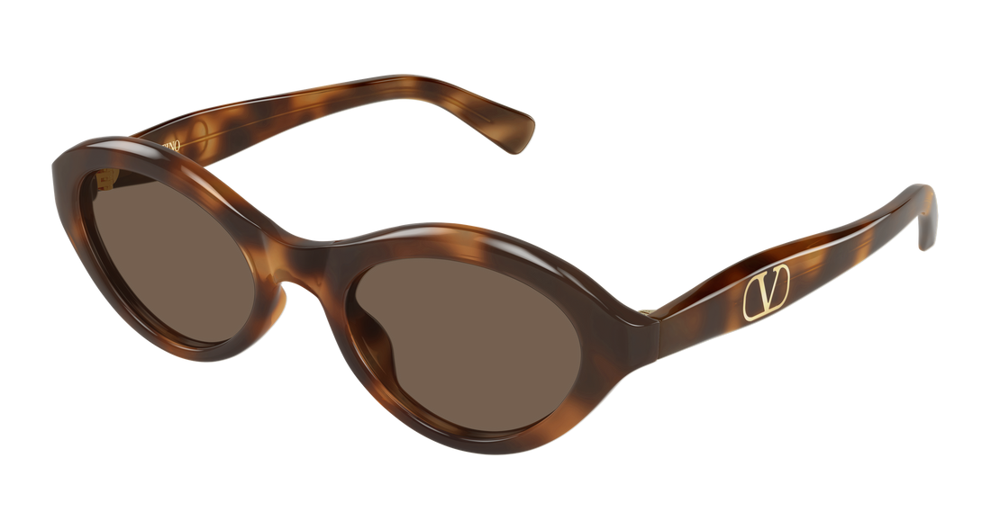 Sunglasses valentino vg0008s 002 havana cat eye femenino size 52mm - Main view
