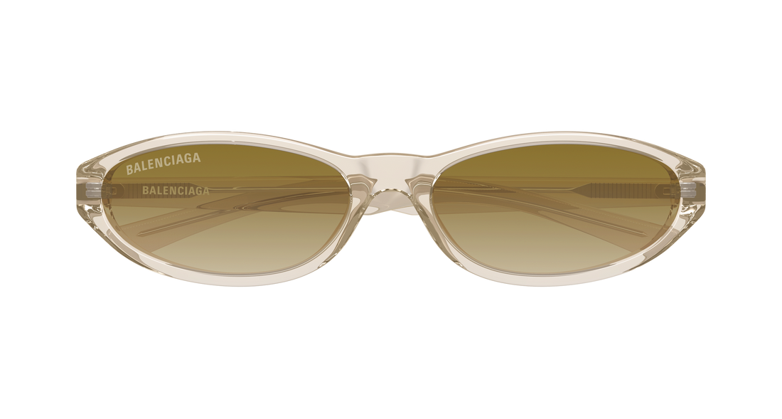 Gafas de sol balenciaga bb0007s 015 beige round/oval/panthos unisex talla 59mm - Vista de detalle