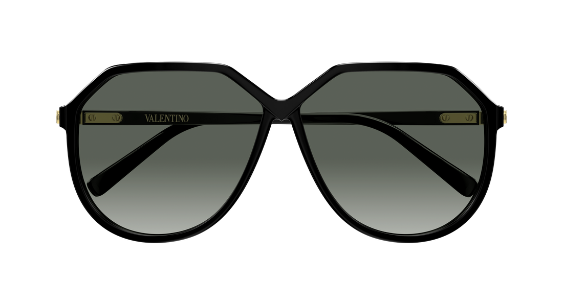 Occhiali da sole valentino vg0026s 001 negro geometrical/directional femenino taglia 61mm - Vista dettagliata