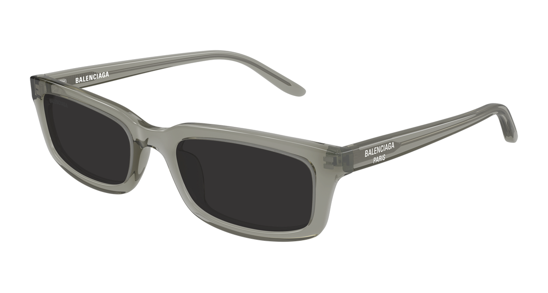 Gafas de sol balenciaga bb0526s 003 verde rectangular / squared unisex talla 55mm - Vista principal