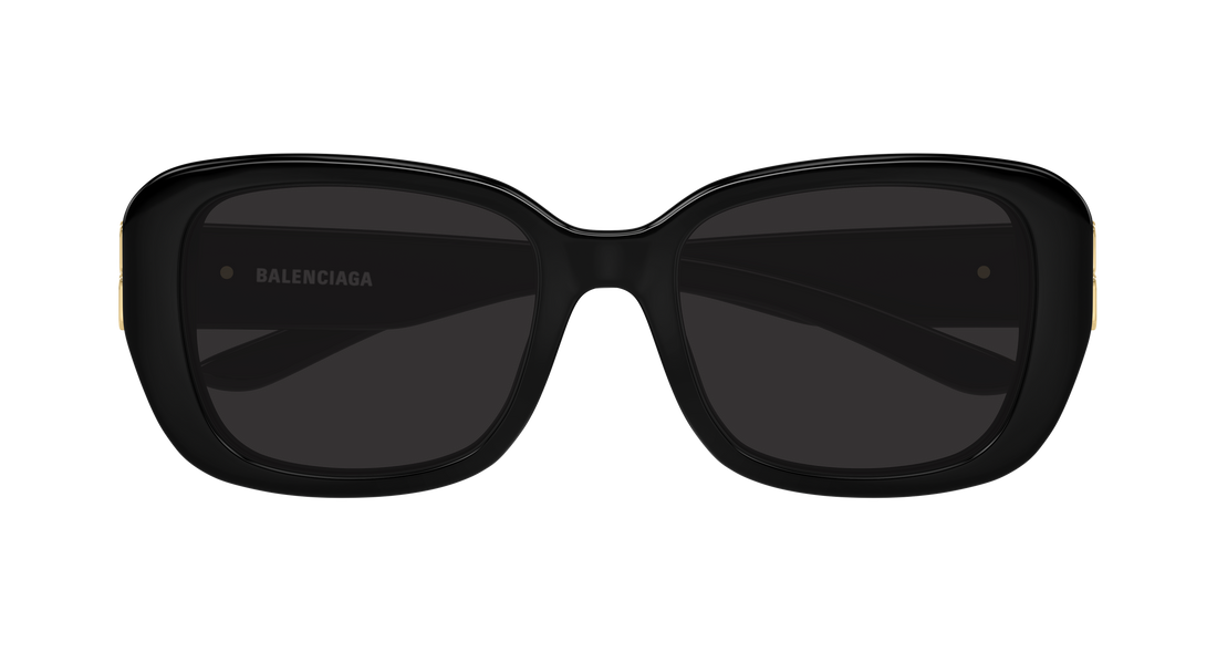Gafas de sol balenciaga bb0508sk 001 negro rectangular / squared femenino talla 55mm - Vista de detalle