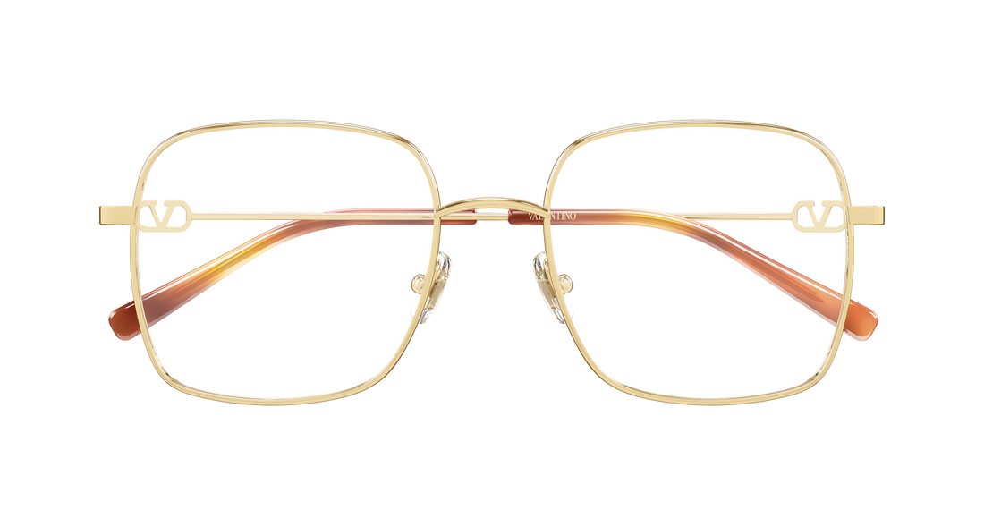 Occhiali da vista valentino vg0030o 002 dorado rectangular / squared femenino taglia 53mm - Vista dettagliata