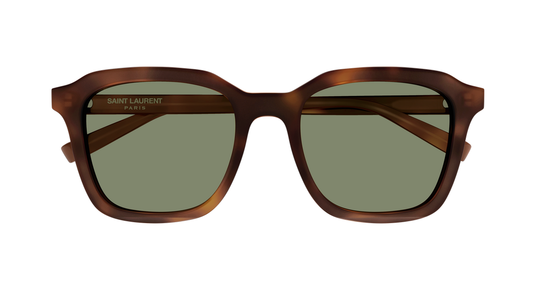 Occhiali da sole saint laurent sl 457 008 havana rectangular / squared unisex taglia 49mm - Vista dettagliata