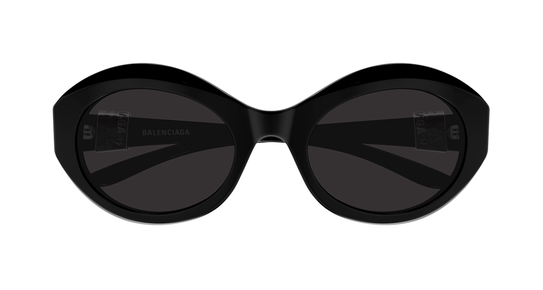 Sunglasses balenciaga bb0460s 001 negro round/oval/panthos femenino size 57mm - Detailed view