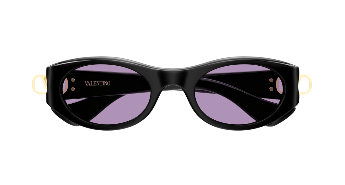 Sunglasses valentino vg0015s 002 negro round/oval/panthos femenino size 52mm - Detailed view