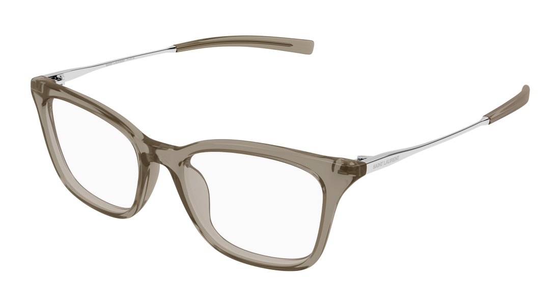 Lunettes de vue saint laurent sl 933 003 marron cat eye femenino taille 52mm - Vue principale