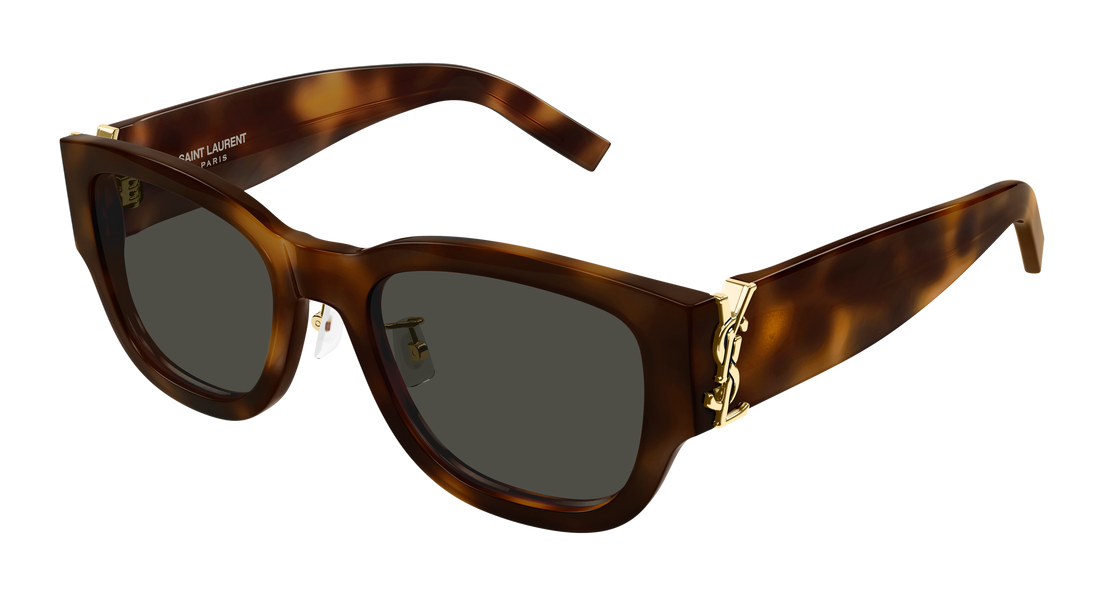 Sunčane naočale saint laurent sl m174/f 003 havana cat eye femenino veličina 54mm - Glavni prikaz