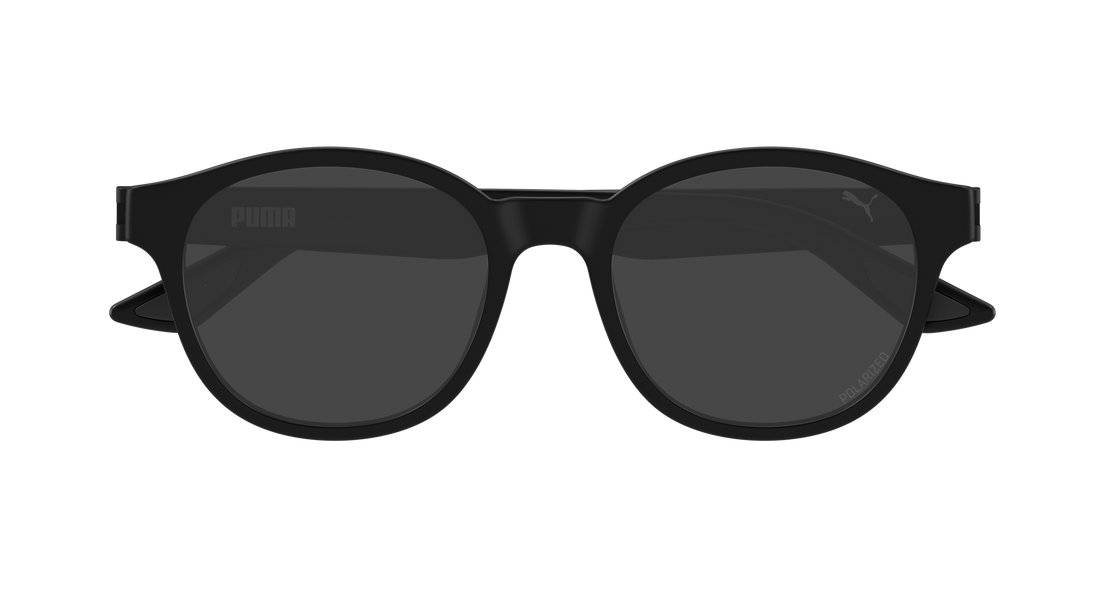 Sunglasses puma pu0522s 002 negro round/oval/panthos masculino size 52mm - Detailed view