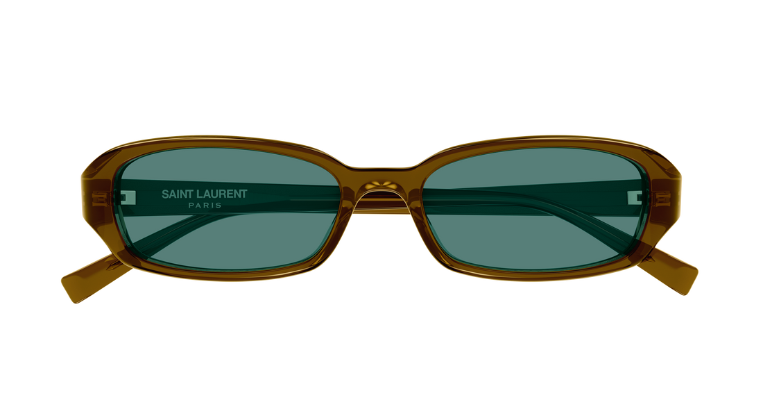 Lunettes de soleil saint laurent sl 872 erin 007 marron round/oval/panthos femenino taille 52mm - Vue détaillée