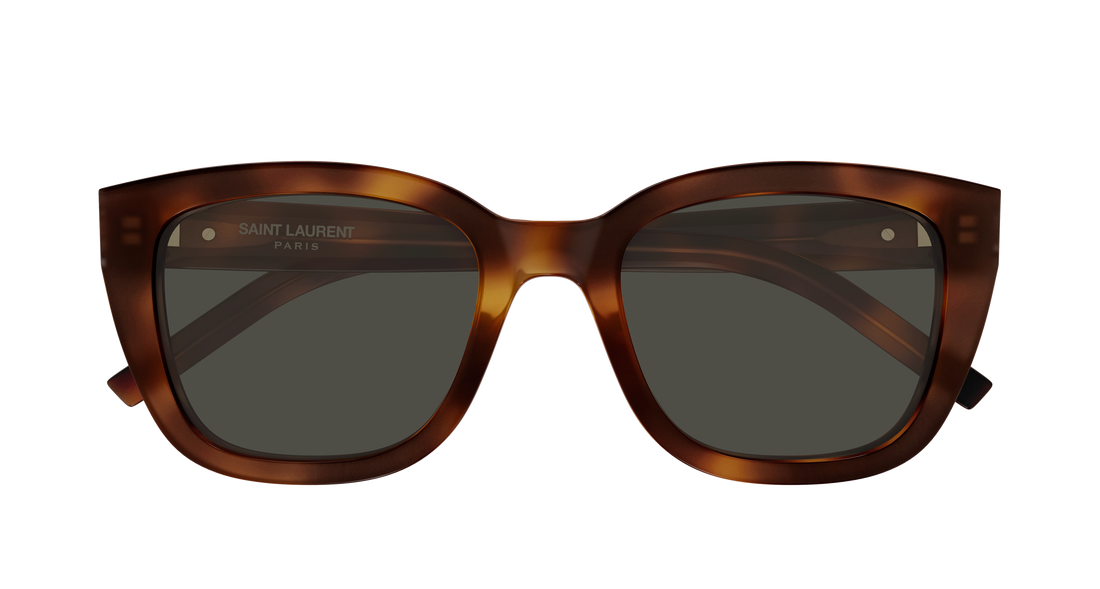 Solbriller saint laurent sl m176 003 havana cat eye femenino størrelse 53mm - Detaljeret visning