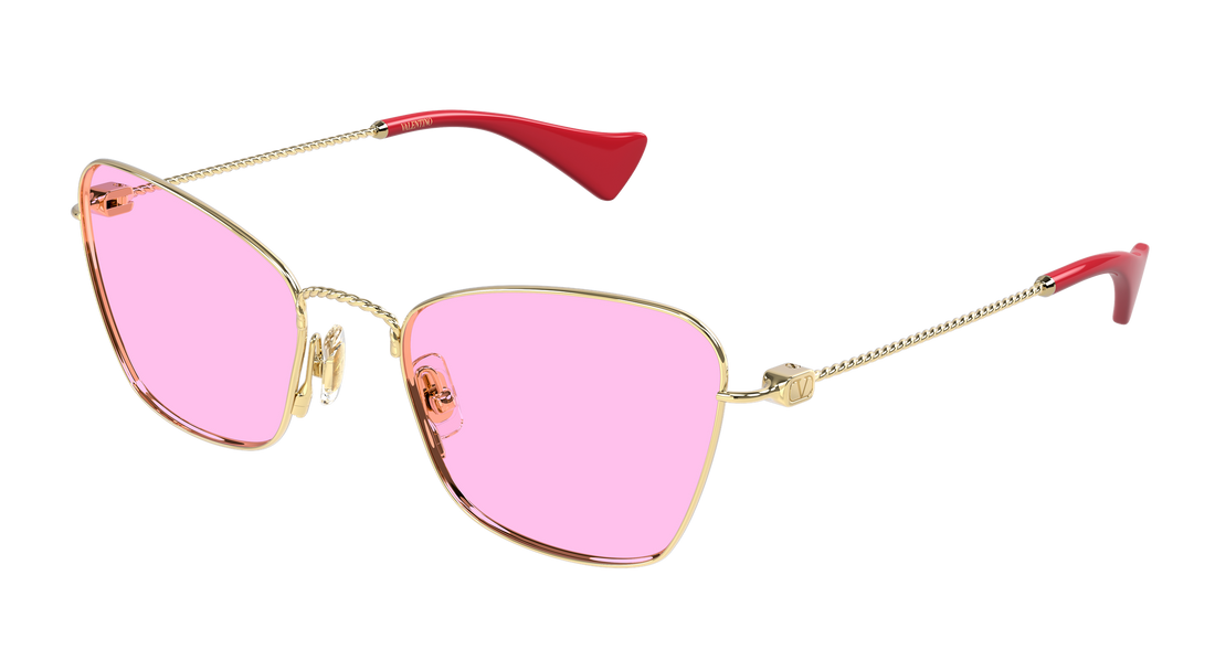 Sunčane naočale valentino vg0063s 003 dorado cat eye femenino veličina 52mm - Glavni prikaz