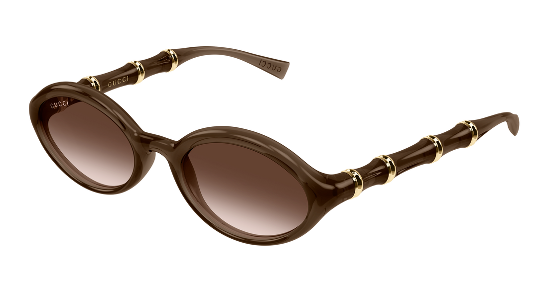 Sonnenbrillen gucci gg2059s 003 marron round/oval/panthos femenino größe 51mm - Hauptansicht