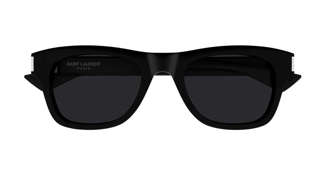 Occhiali da sole saint laurent sl 877 001 negro rectangular / squared masculino taglia 51mm - Vista dettagliata