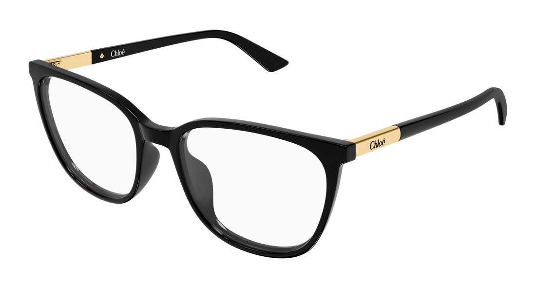 Briller chloé ch0370ol 006 negro cat eye femenino størrelse 56mm - Hovedvisning