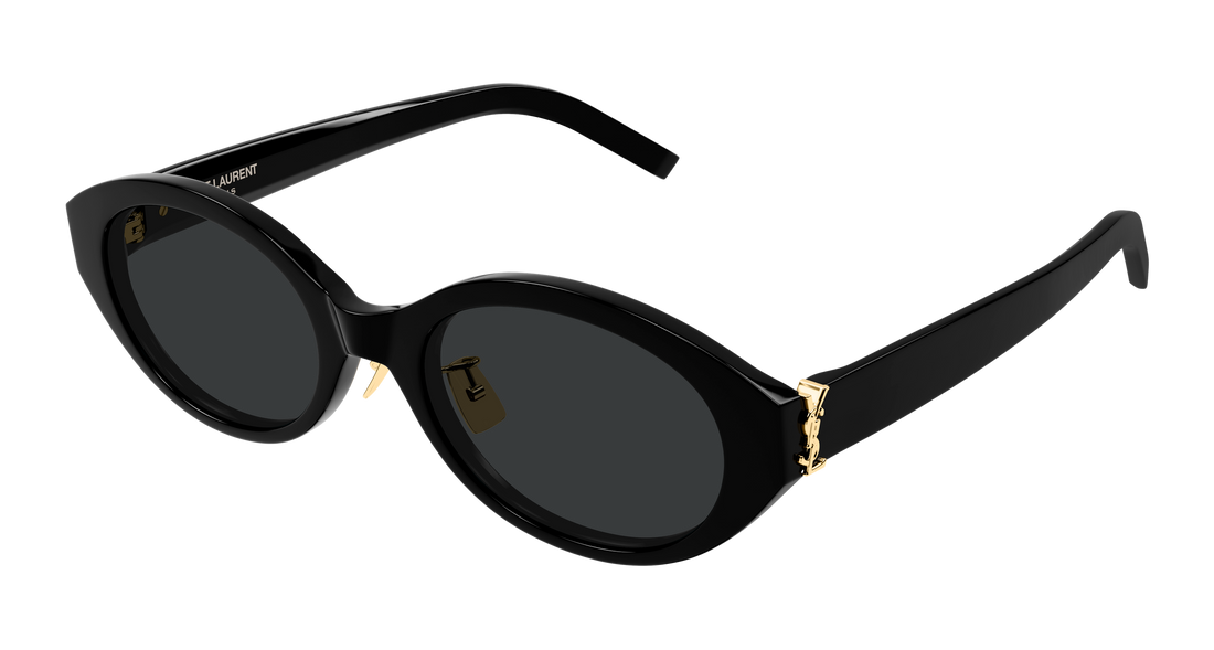 Solbriller saint laurent sl m181/j 001 negro round/oval/panthos femenino størrelse 54mm - Hovedvisning