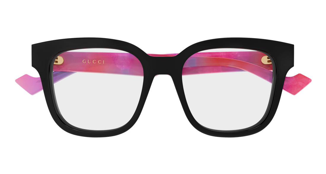 Lunettes de vue gucci gg0958o 016 negro rectangular / squared femenino taille 52mm - Vue détaillée