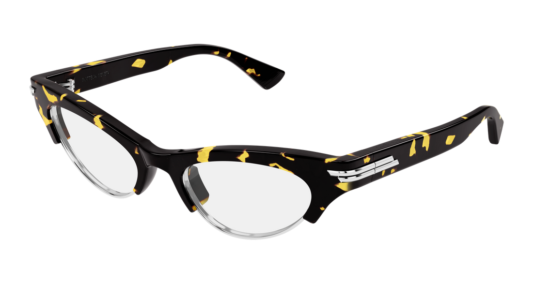 Occhiali da sole bottega veneta bv1431s 010 havana cat eye femenino taglia 52mm - Vista principale