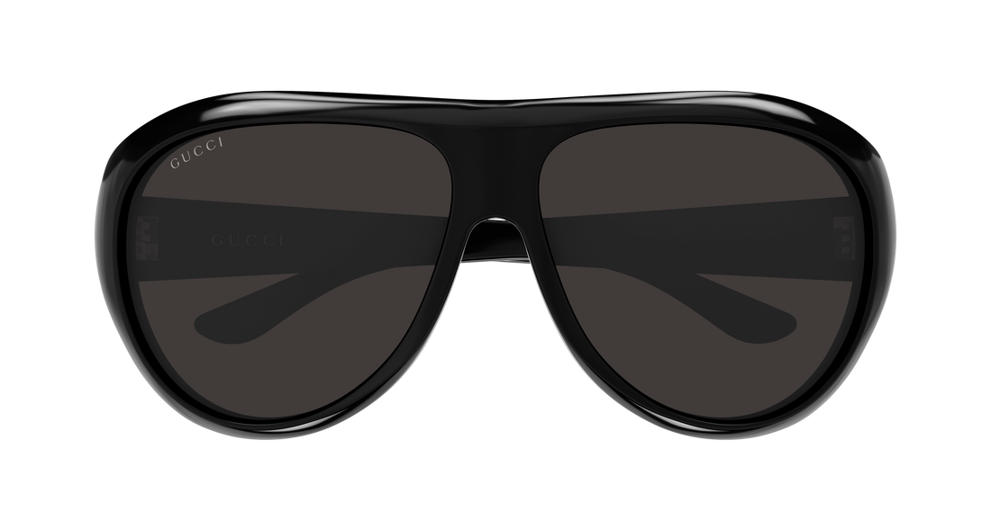 Solbriller gucci gg2270s 001 negro round/oval/panthos femenino størrelse 62mm - Detaljeret visning