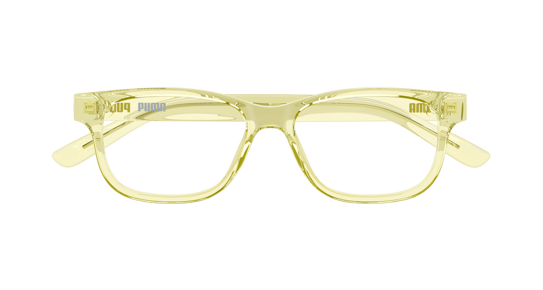 Dioptrijske naočale puma pj0092o 008 amarillo rectangular / squared infantil veličina 50mm - Detaljni prikaz