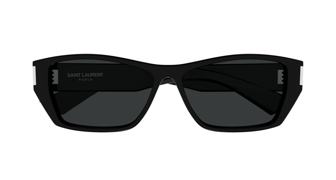 Zonnebrillen saint laurent sl 928 001 negro rectangular / squared femenino maat 57mm - Detailaanzicht