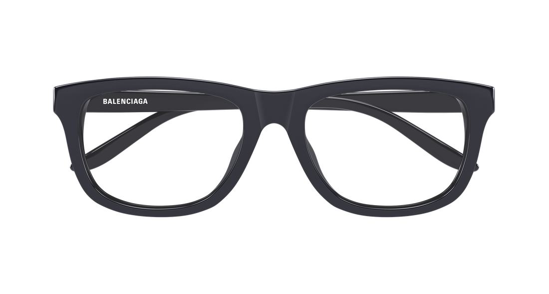 Glasögon balenciaga bb0531o 006 gris rectangular / squared masculino storlek 55mm - Detaljvy