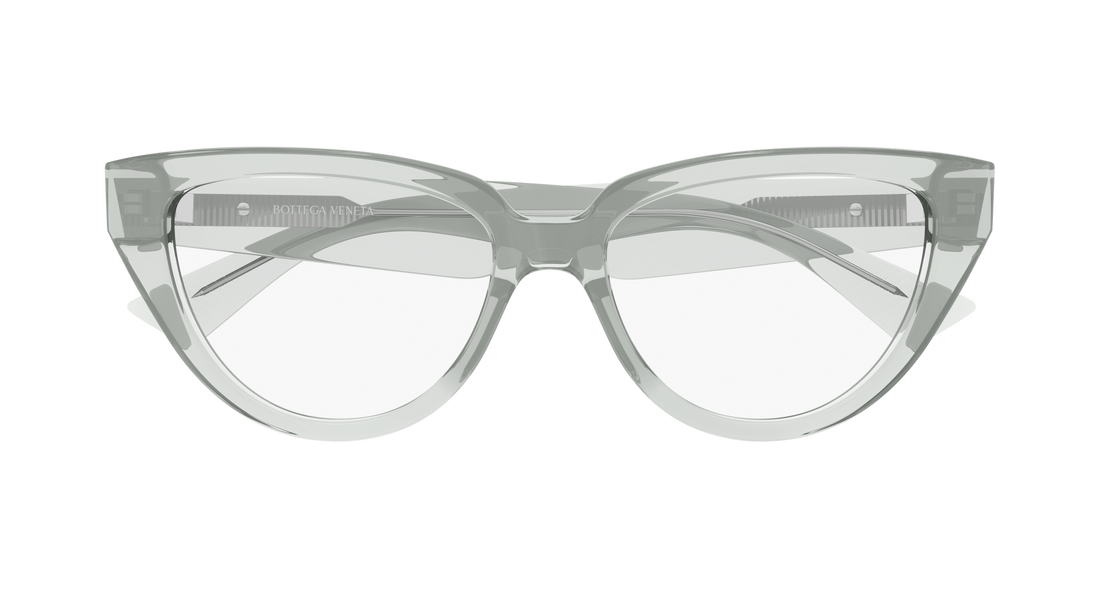 Dioptrijske naočale bottega veneta bv1503o 004 gris cat eye femenino veličina 53mm - Detaljni prikaz