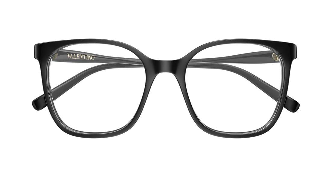 Occhiali da vista valentino vg0019o 005 negro rectangular / squared femenino taglia 55mm - Vista dettagliata