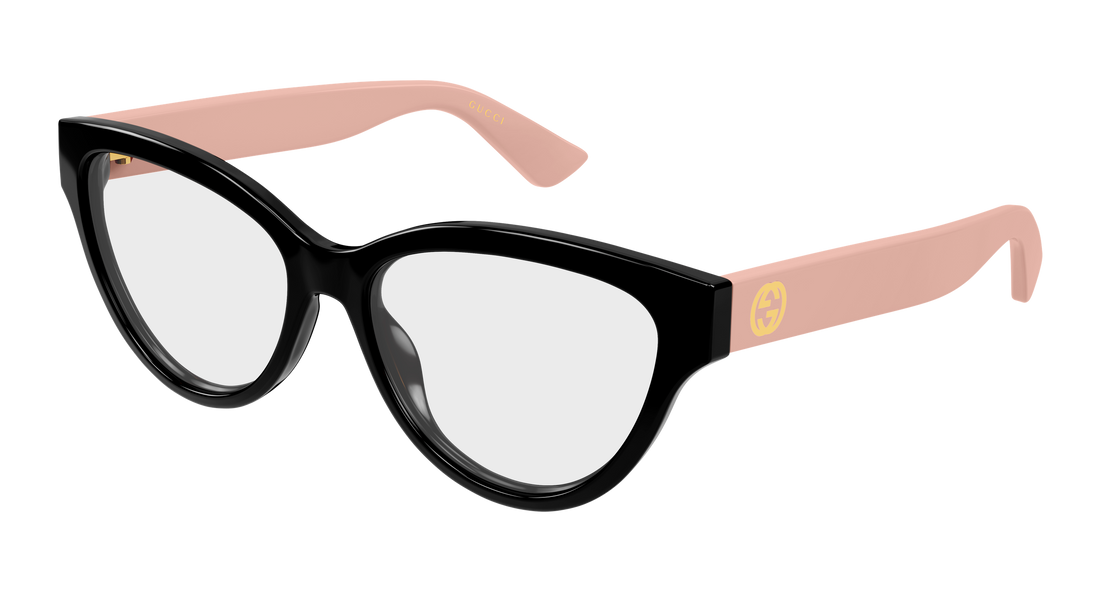 Brillen gucci gg1581o 007 negro round/oval/panthos femenino größe 55mm - Hauptansicht
