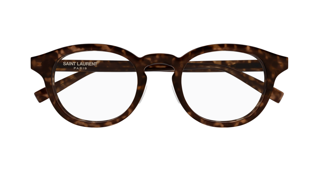 Dioptrijske naočale saint laurent sl 907/f 002 havana round/oval/panthos unisex veličina 50mm - Detaljni prikaz