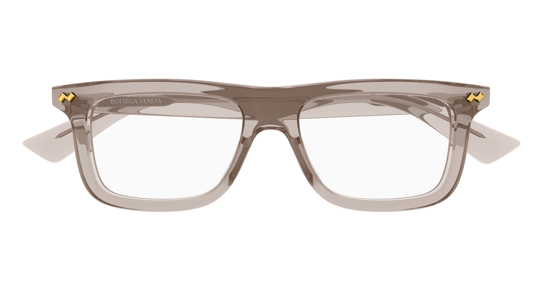 Dioptrijske naočale bottega veneta bv1506o 004 marron rectangular / squared masculino veličina 51mm - Detaljni prikaz