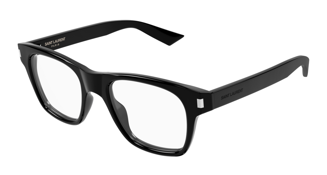 Gafas graduadas saint laurent sl 875 opt 007 negro rectangular / squared masculino talla 52mm - Vista principal