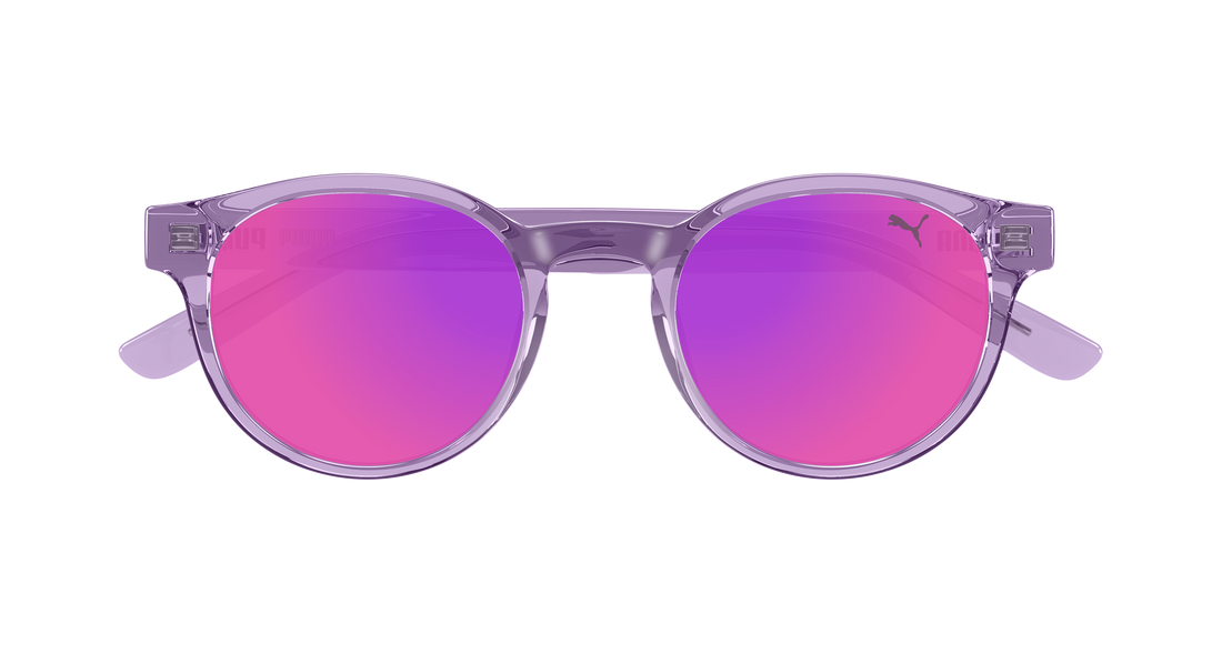 Sunglasses puma pj0091s 007 morado round/oval/panthos infantil size 47mm - Detailed view