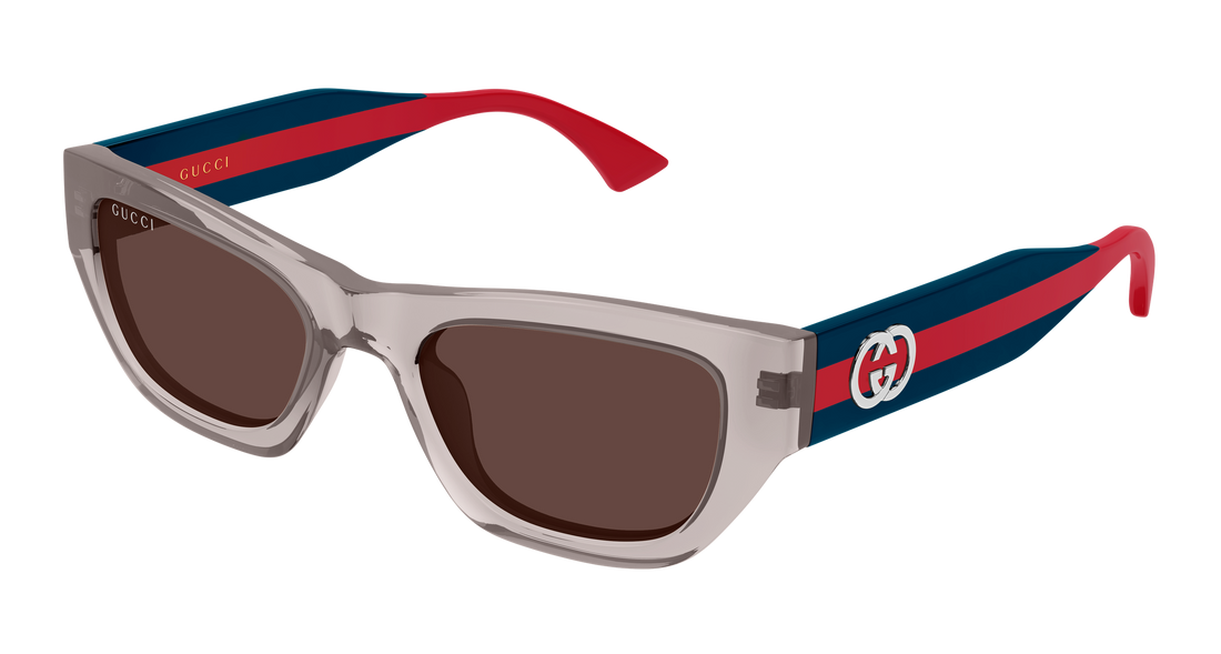 Occhiali da sole gucci gg2116s 005 gris cat eye femenino taglia 52mm - Vista principale