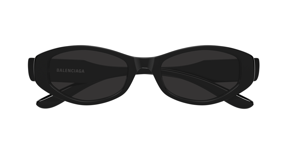 Solbriller balenciaga bb0509s 001 negro geometrical/directional femenino størrelse 53mm - Detaljeret visning