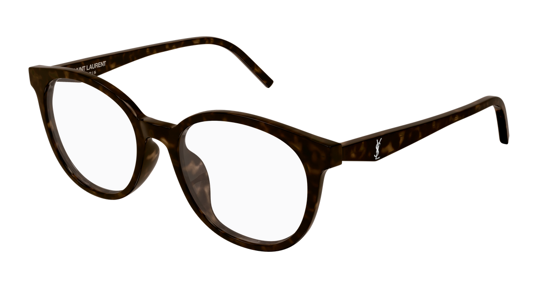 Okulary korekcyjne saint laurent sl m189/f 002 havana cat eye femenino rozmiar 53mm - Widok główny