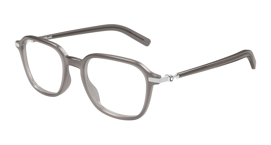 Brillen montblanc mb0462o 004 gris rectangular / squared masculino größe 51mm - Hauptansicht
