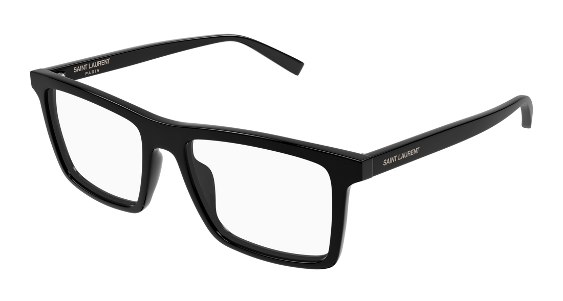 Gafas graduadas saint laurent sl 906 004 negro rectangular / squared masculino talla 56mm - Vista principal