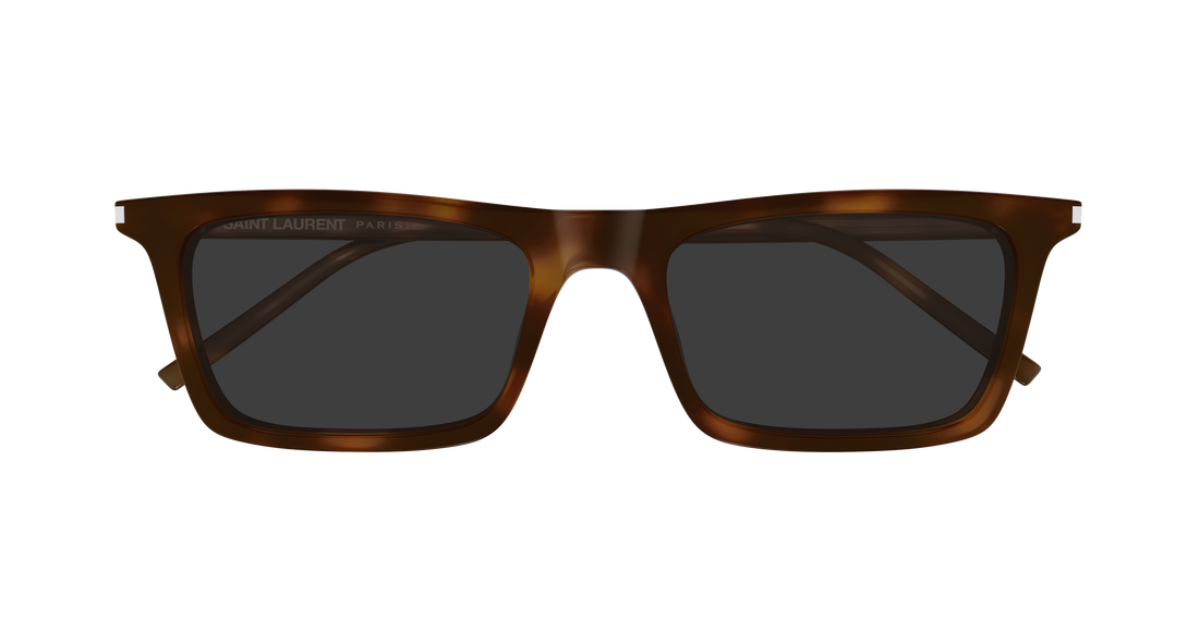 Occhiali da sole saint laurent sl 890 betty thin 003 havana rectangular / squared unisex taglia 54mm - Vista dettagliata