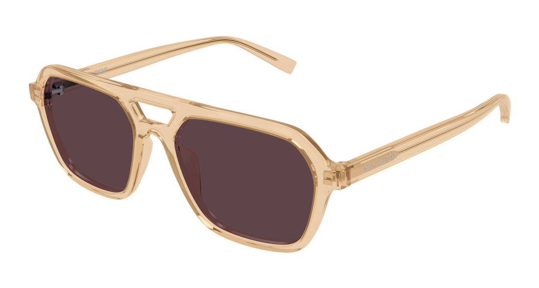 Occhiali da sole saint laurent sl 905 004 amarillo rectangular / squared unisex taglia 55mm - Vista principale