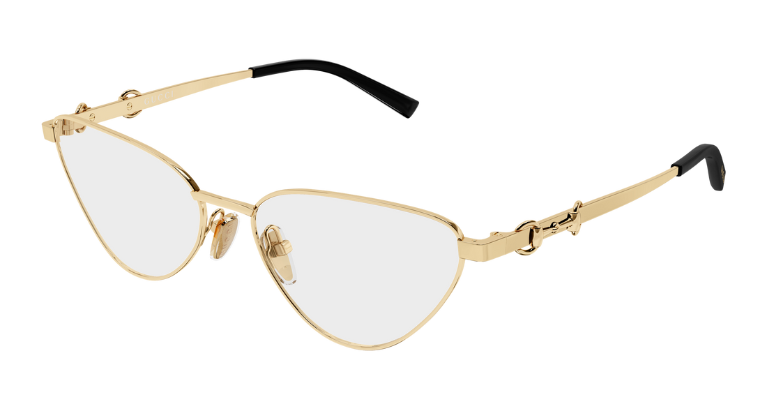 Occhiali da vista gucci gg2054o 002 dorado cat eye femenino taglia 56mm - Vista principale