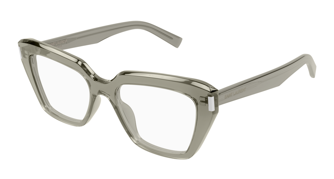 Dioptrijske naočale saint laurent sl 829 005 marron cat eye femenino veličina 54mm - Glavni prikaz